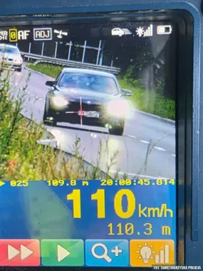 18-latek pędził 110 km/h w Kielcach. Stracił prawo jazdy na miejscu