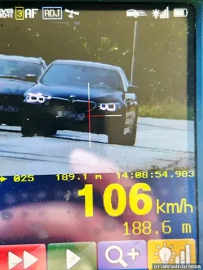 Czterech kierowców straciło prawa jazdy. Jeden pędził 151 km/h