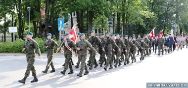 Godzina W w Kielcach. Policjanci oddali hołd powstańcom