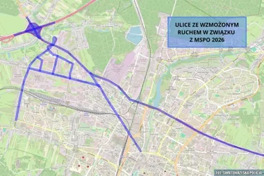 MSPO w Kielcach zmieni organizację ruchu. Ciężarówki pojawią się już 7 września