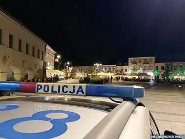 Więcej patroli przy kieleckim Rynku. Policja zapowiada kolejne kontrole