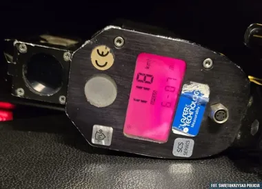 118 km/h na Krakowskiej - stracił prawo jazdy i dostał 14 punktów