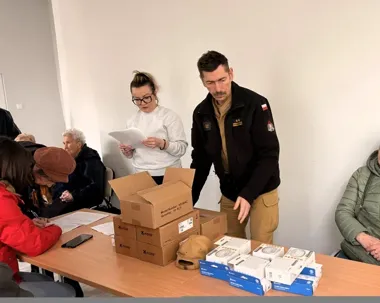 Ponad 1400 czujek trafiło do domów i sal spotkań w powiecie kieleckim