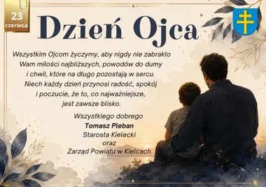 Dzień Ojca przypomina o wsparciu, które buduje dom