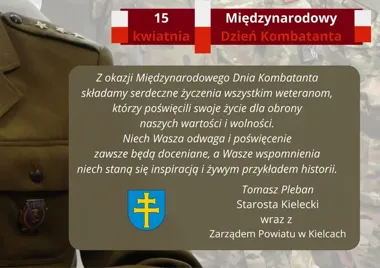 Międzynarodowy Dzień Kombatanta przypomina o ofierze żołnierzy i cywilów
