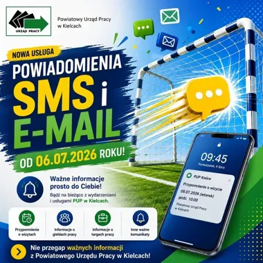 SMS-y z urzędu pracy mają ułatwić kontakt. Nowa usługa rusza w Kielcach