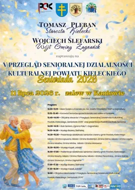 Senioriada w Kaniowie. Seniorzy pokażą energię, której nie da się przegapić