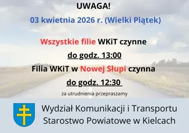 W Wielki Piątek urzędowe okienka zamkną się wcześniej niż zwykle
