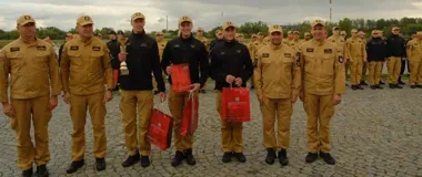 Strażacy z Kielc na podium. 17 drużyn walczyło o mistrzostwo