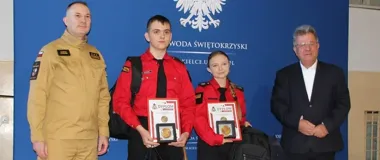 Zareagowali przed przyjazdem ratowników. Nastolatkowie z Kielc odznaczeni