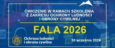 Służby sprawdzą gotowość na powódź. Ćwiczenia „Fala 2026” w regionie