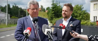 Sadowa po przebudowie. Ulica zyskała chodnik i ścieżkę rowerową