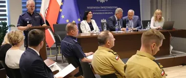Bezpieczeństwo imprez i pożary lasów w rozmowach doradców wojewody