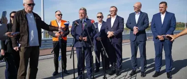 Most przez Wisłę w Sandomierzu gotowy w 85 procentach