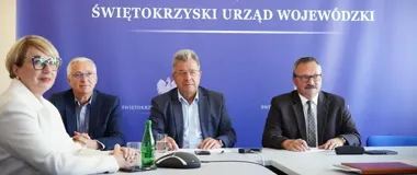 Ochrona ludności była tematem rozmów wojewody z wiceministrem