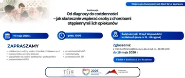 W Kielcach spotkanie o wsparciu osób z chorobami otępiennymi