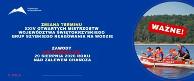 Mistrzostwa nad zalewem Chańcza przełożone. Będzie nowy termin