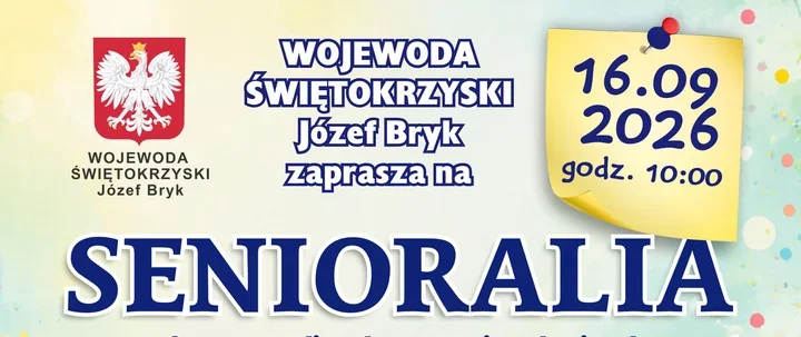 Seniorzy i młodzież stworzą rolkę na żywo podczas Senioraliów w Chęcinach
